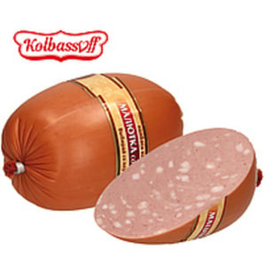 Finement hachée Bruehwurst Maluka se schpikom
