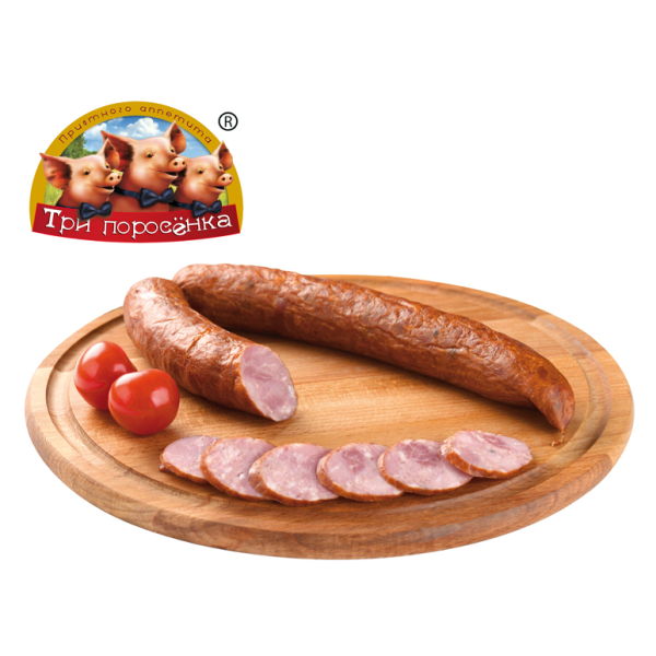 Saucisse de porc "Ulyotnaya" 380g - TRI POROSENKA