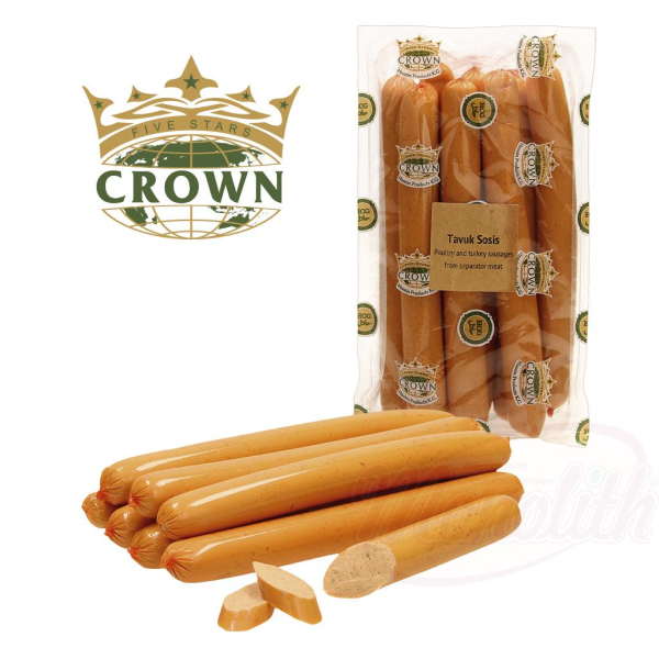 Saucisse de poulet "halal"600g-CROWN