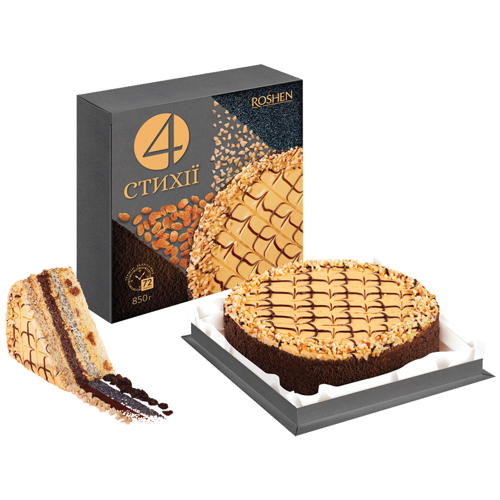 Gâteau Roshen « 4 Stixii »