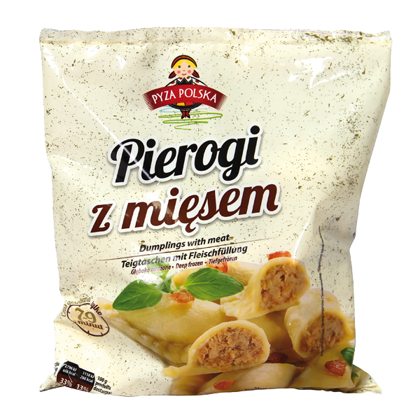 Ravioli polonais à la viande de porc (Pelmeni - Peirogi z miesem) 500g