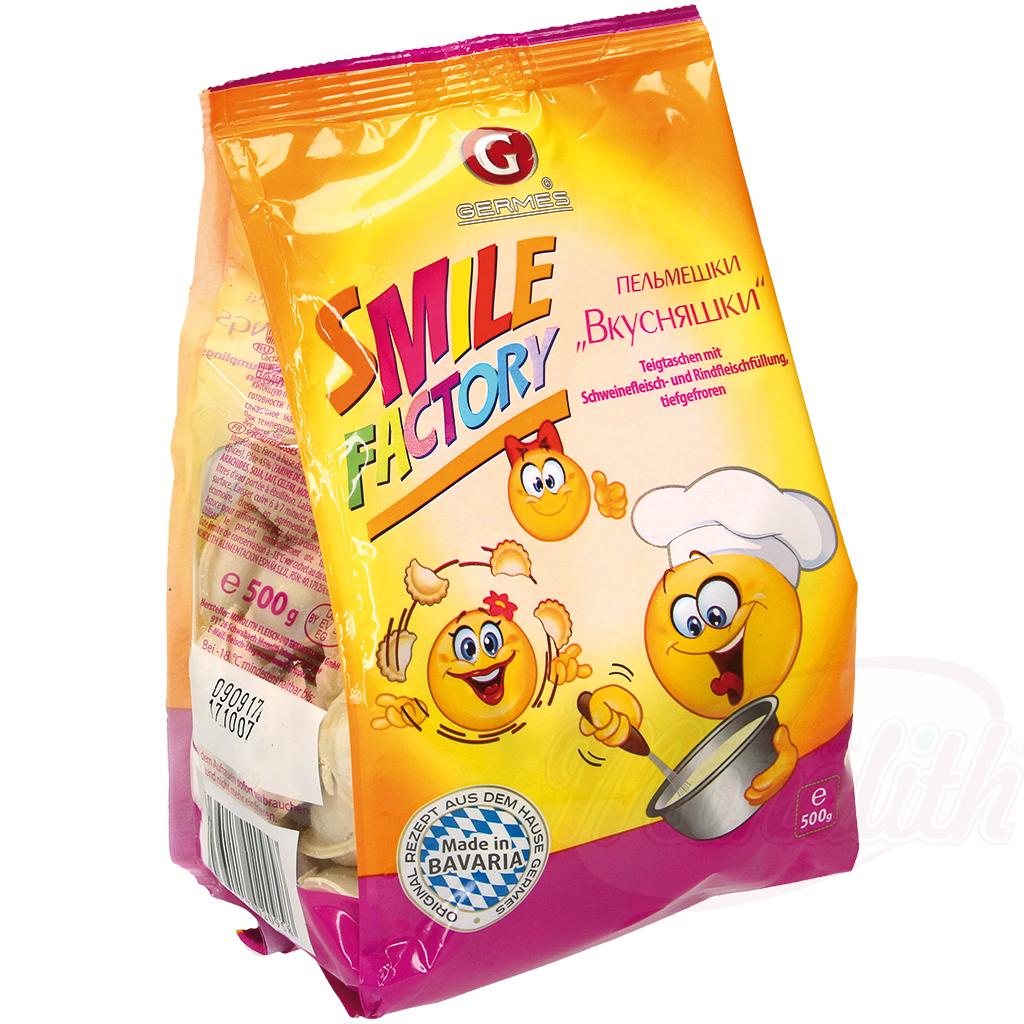 Ravioli russe à la viande de boeuf et de porc " Smile Factory "