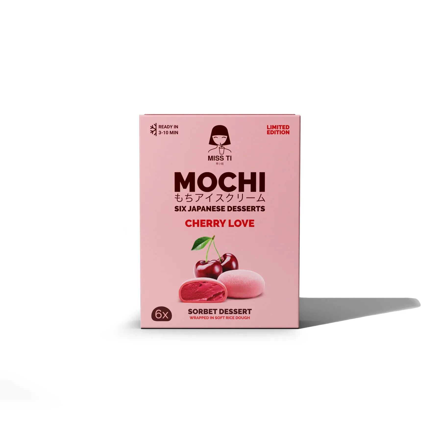Mochi goût cerise "MISS TI"