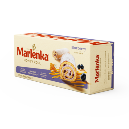 Tarte roulé aux myrtilles "Marlenka"
