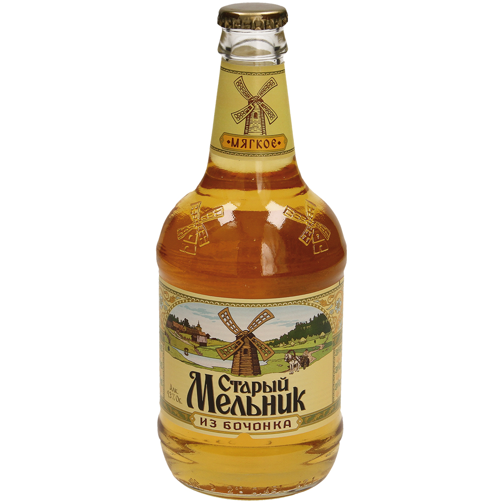 Bière blonde (Starji Melnik) Vieux Meunier 4,3% 45cl - STARI MELNIK