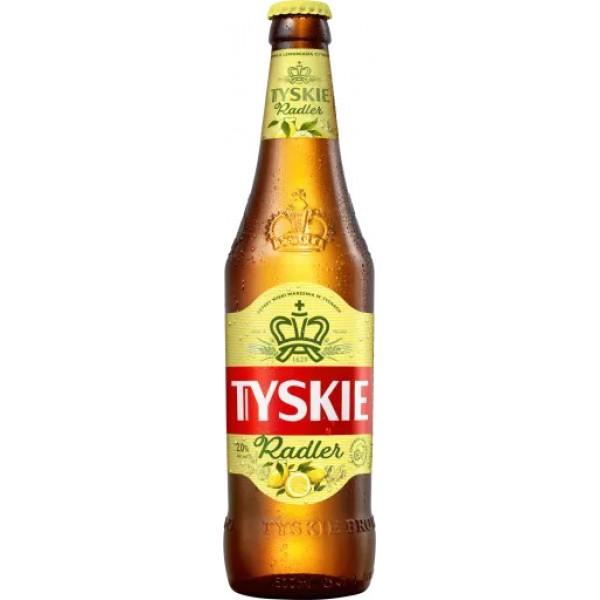 Bière polonaise 5,2% 0,5l- TYSKIE Radler