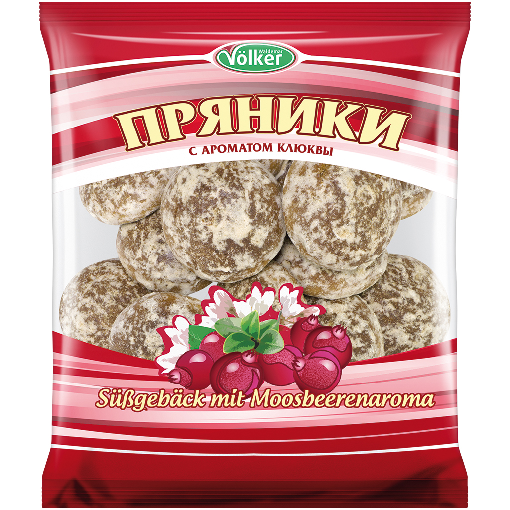 Biscuits sucrés "Prianiki" au goût de canneberges