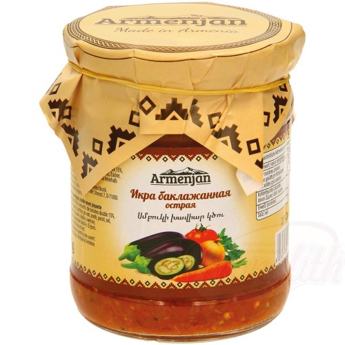 Armenjan Préparation aux aubergines, modérément piquante