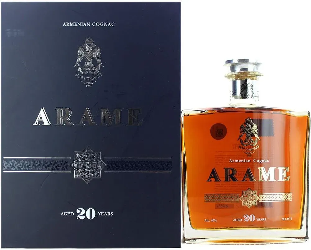 Brandy arménien "Arame" 20ans d'age