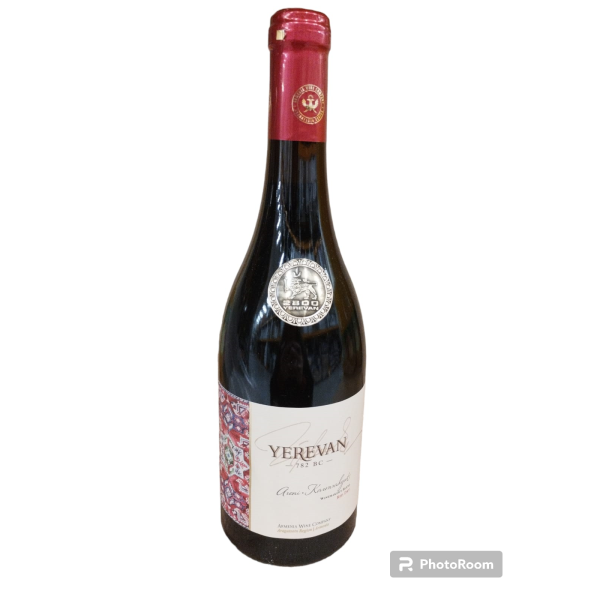 VIN ROUGE SEC YEREVAN 13% 0.75