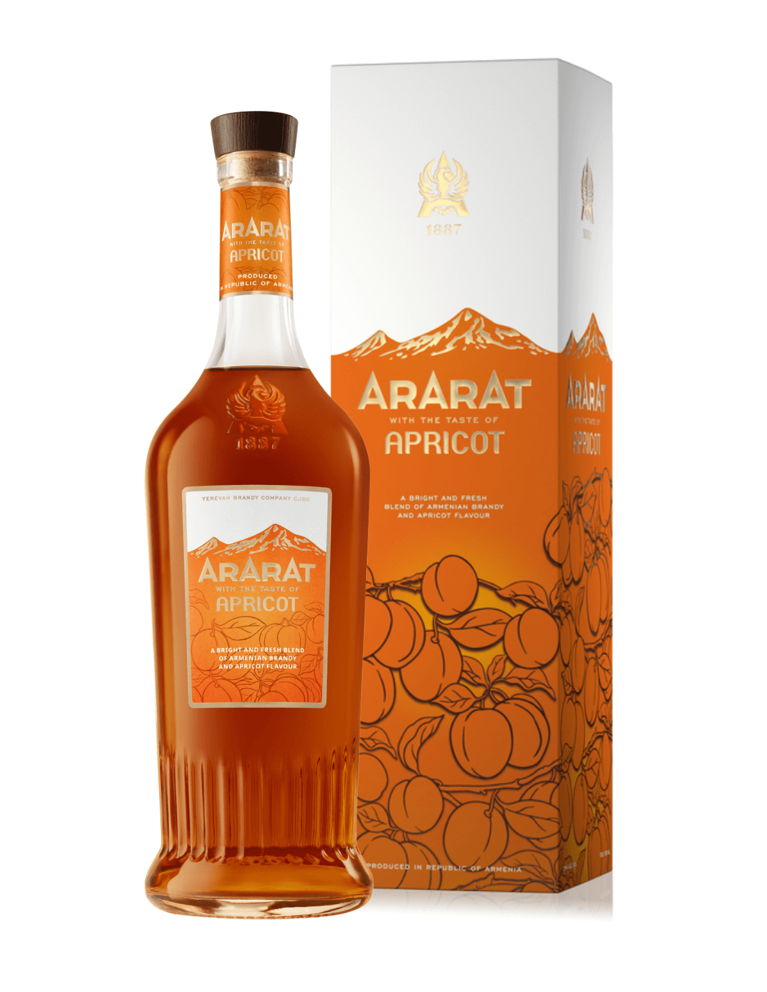 Brandy (cognac) ARARAT abricot 70cl 30%